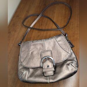 Coach Metallic Crossbody Bag